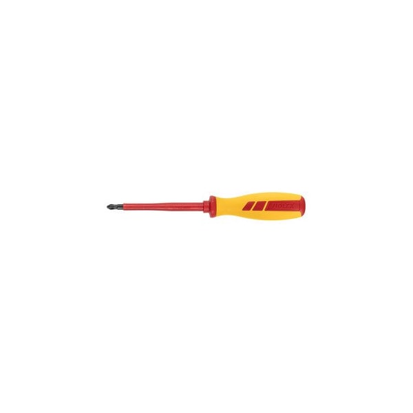 Electrician's screwdriver for Phillips fully insulated- Cross-head size: 4